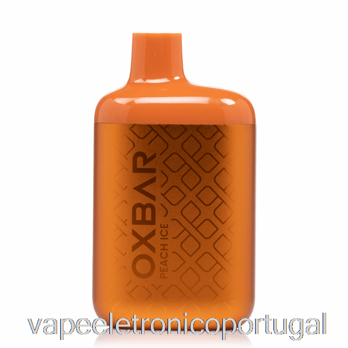 Vape Eletrônico Oxbar The Fox 7000 Descartável Pêssego Ice